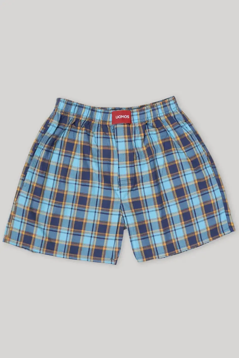 Checkered Mid Rise Boxers for Men