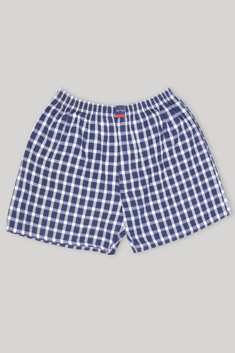 Cotton Checkered Boxers for Men