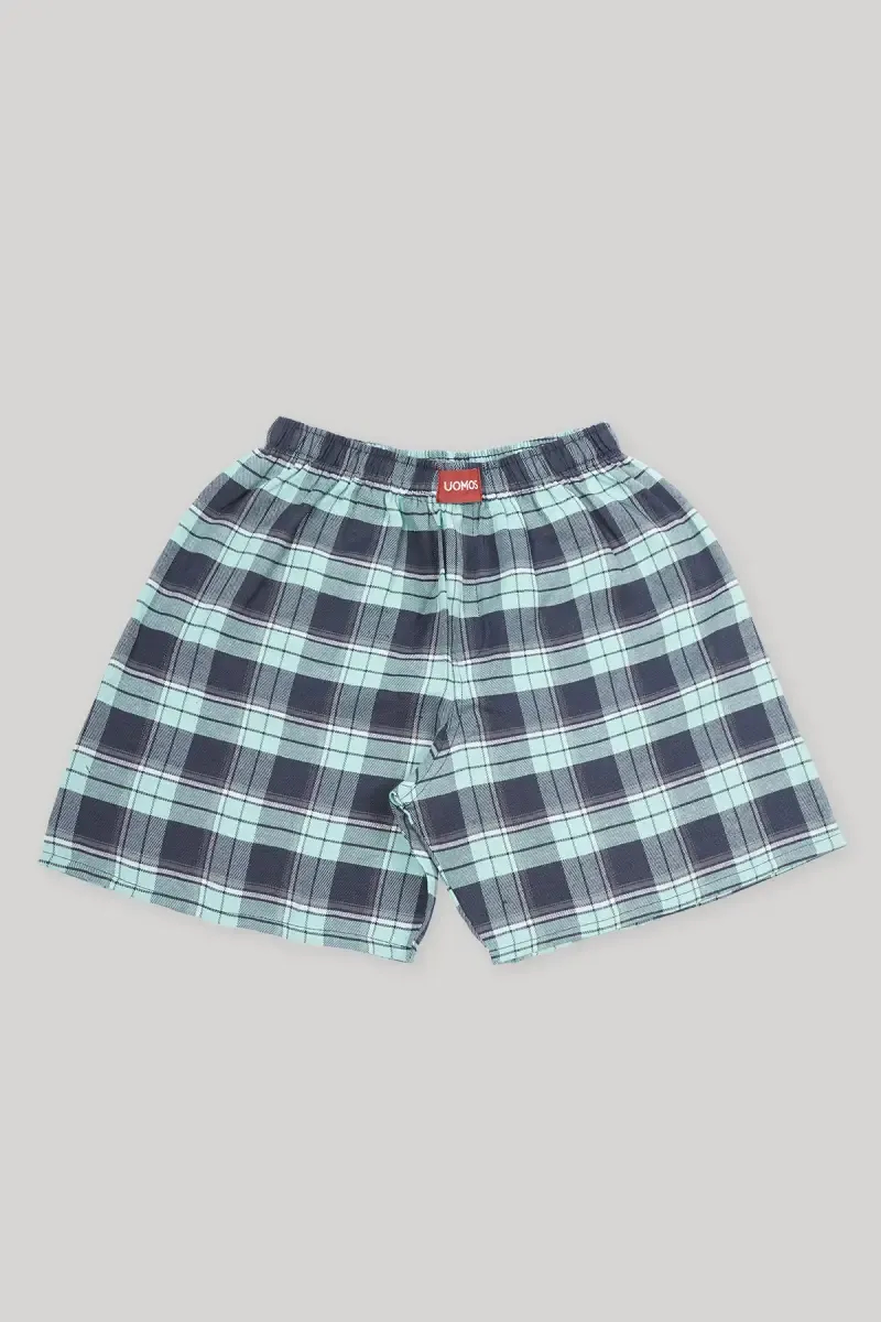 Cotton Checkered Mid Rise Boxers for Men