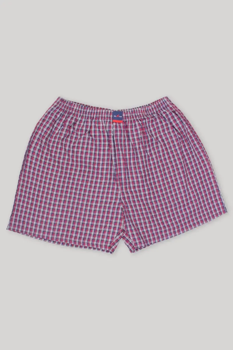 Cotton Checkered Boxers for Men