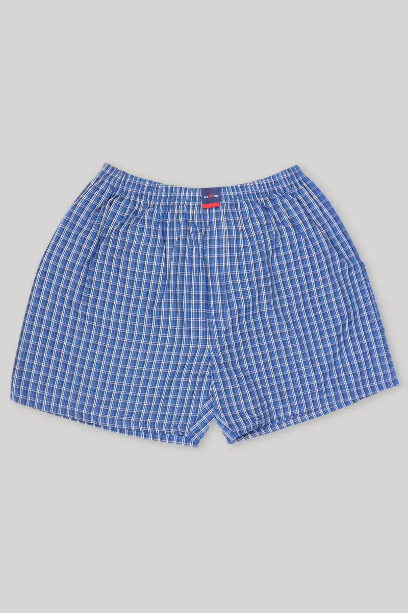 Men's Regular Fit Checkered Boxers 