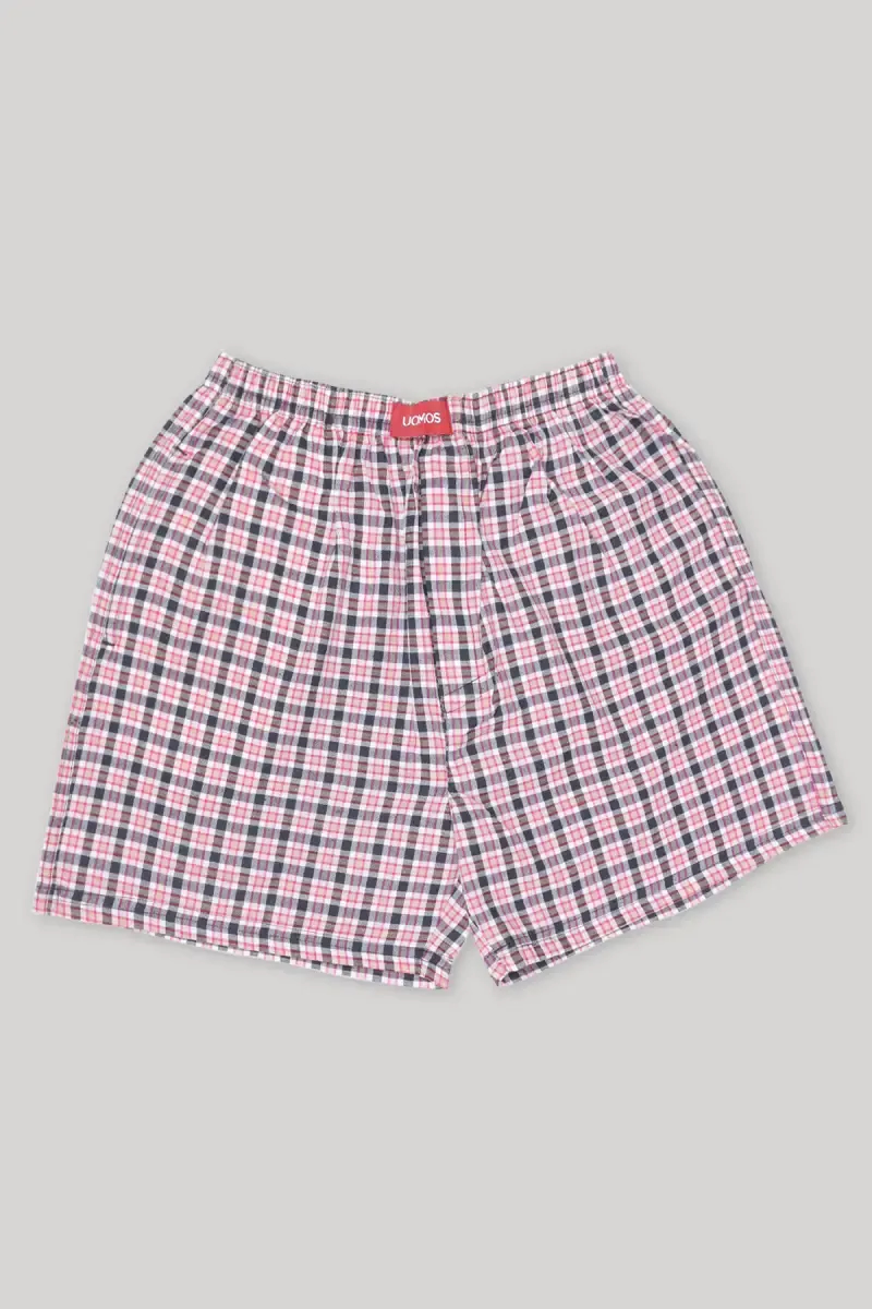 Checkered Mid Rise Boxers for Men