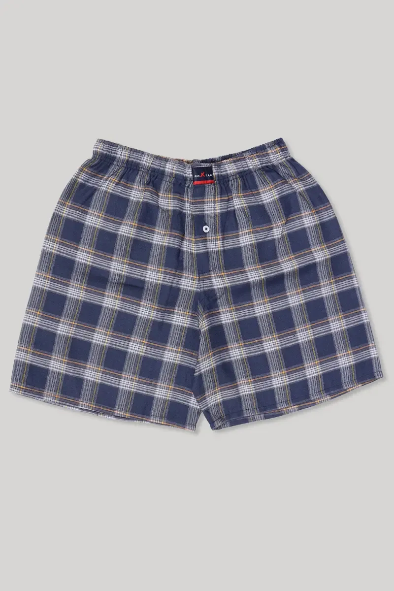 Cotton Checkered Mid Rise Boxers for Men