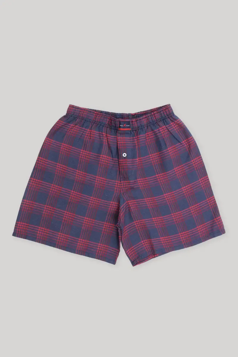 Cotton Checkered Mid Rise Boxers for Men