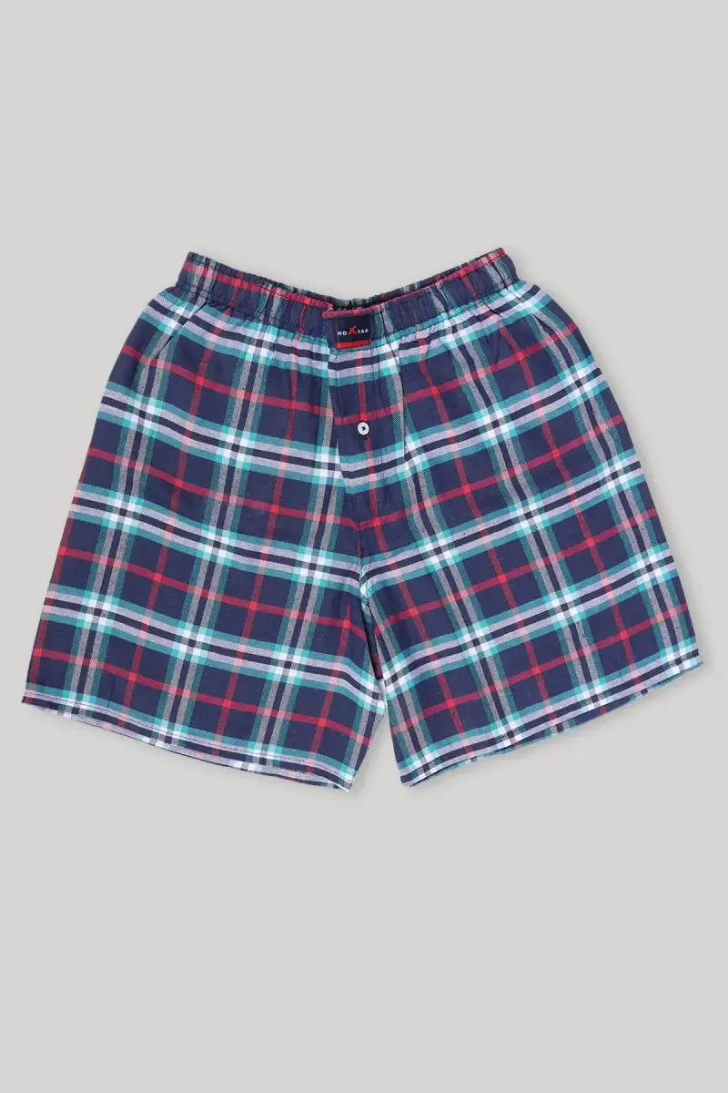 Men's Cotton Checkered Regular Fit Boxers