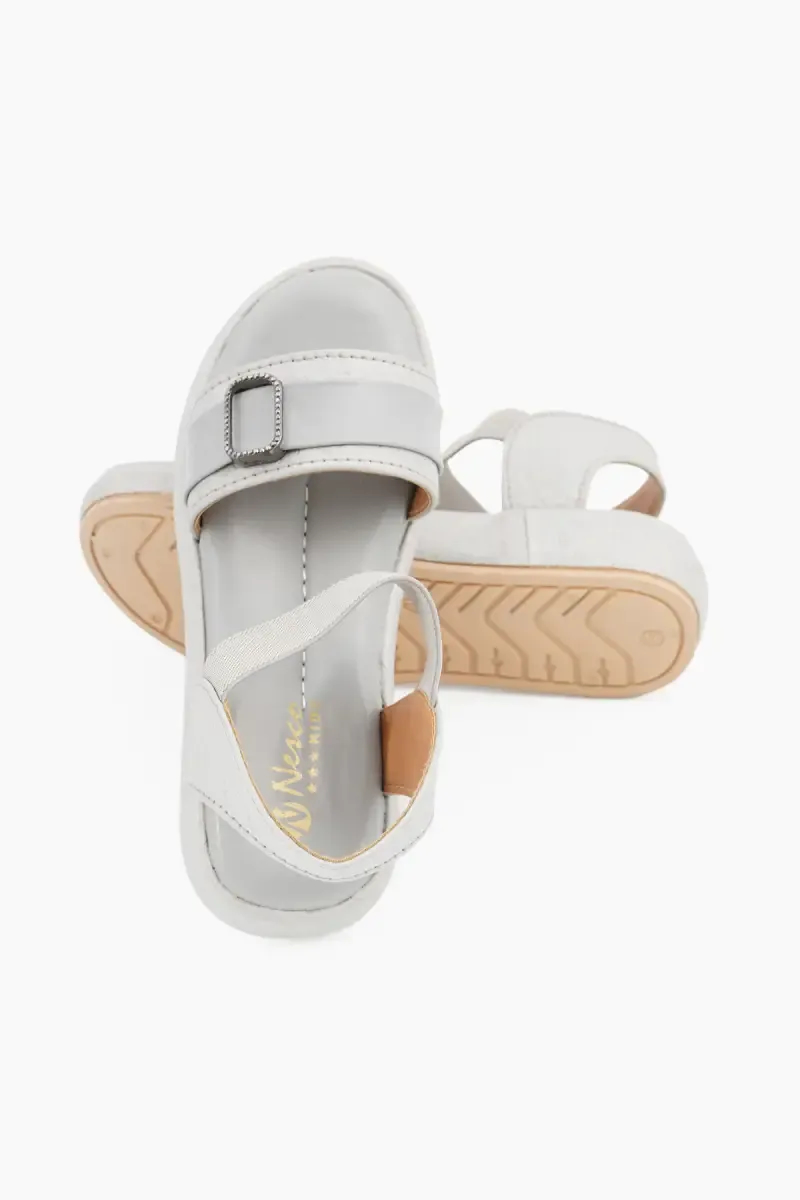 Girl's Solid Velcro Fashion Sandals