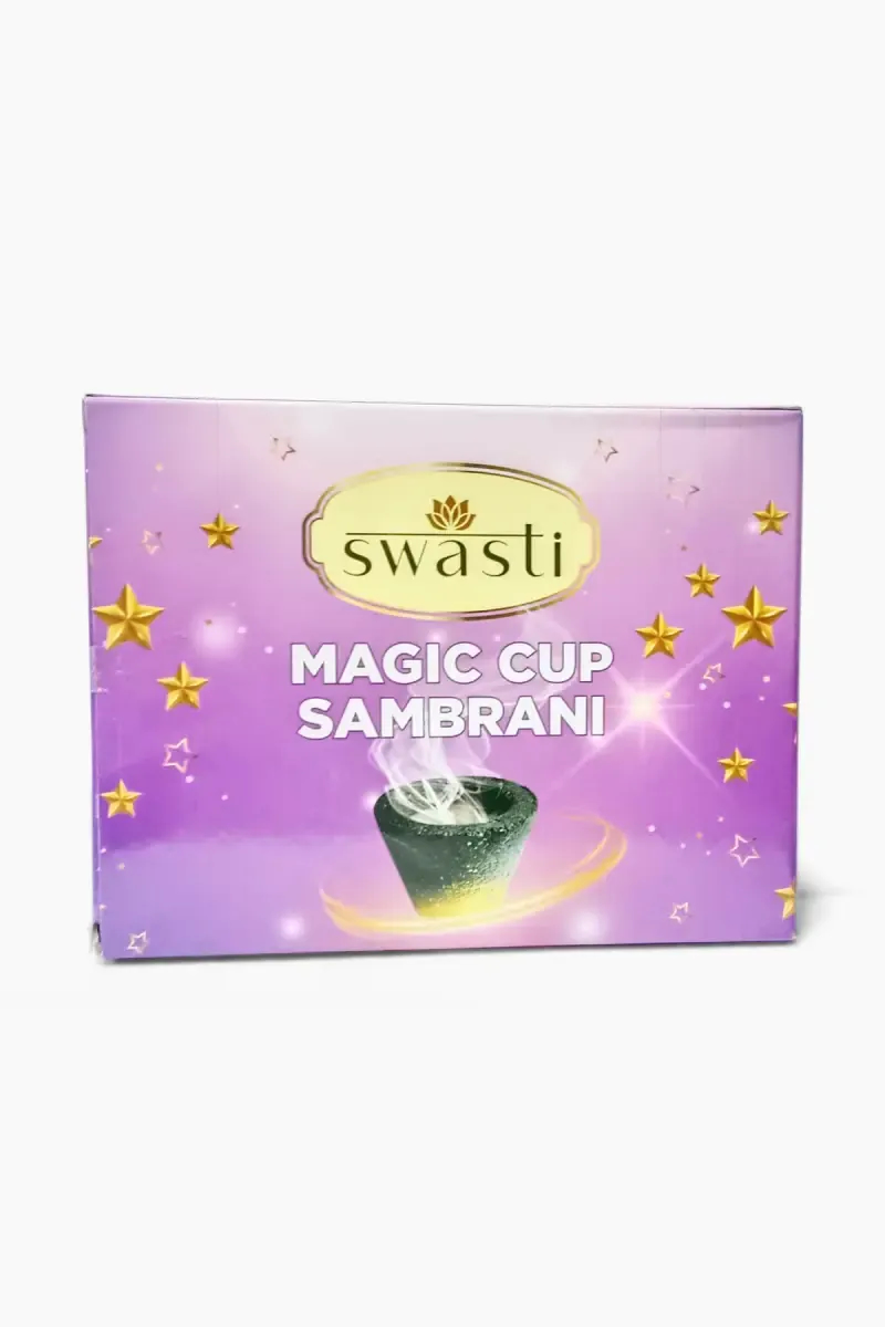 Swasti Magic Cup Sambrani- 10 pcs (Pack Of 1)