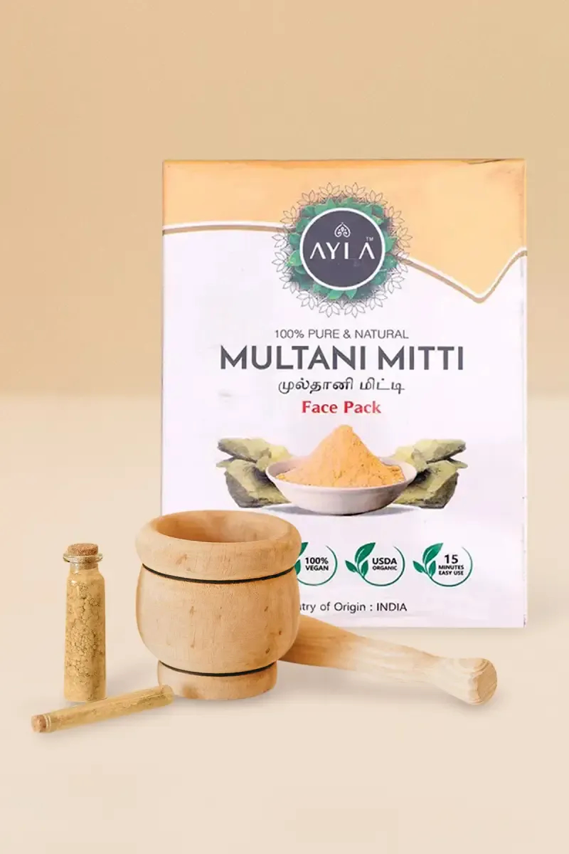 Ayla Multani Mitti Face Pack- 100gm 
