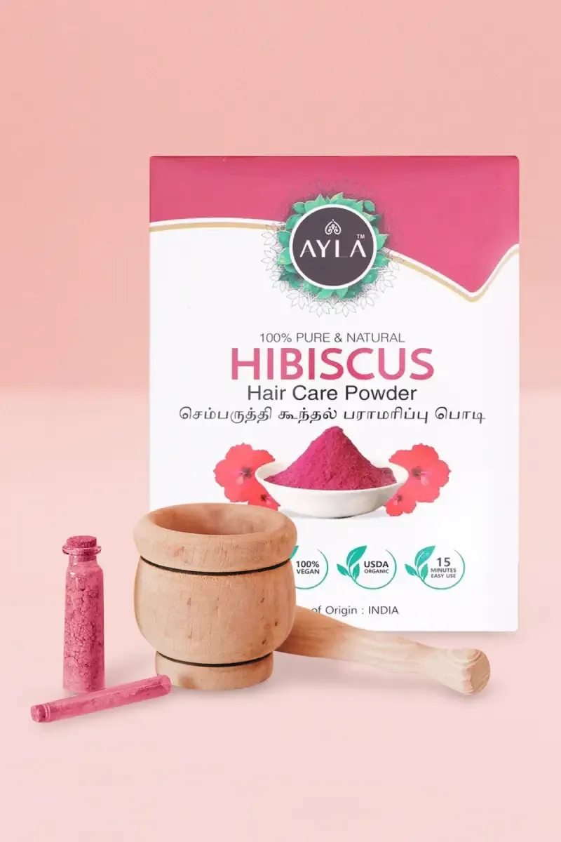 Ayla Hibiscus Hair care Powder - 100g