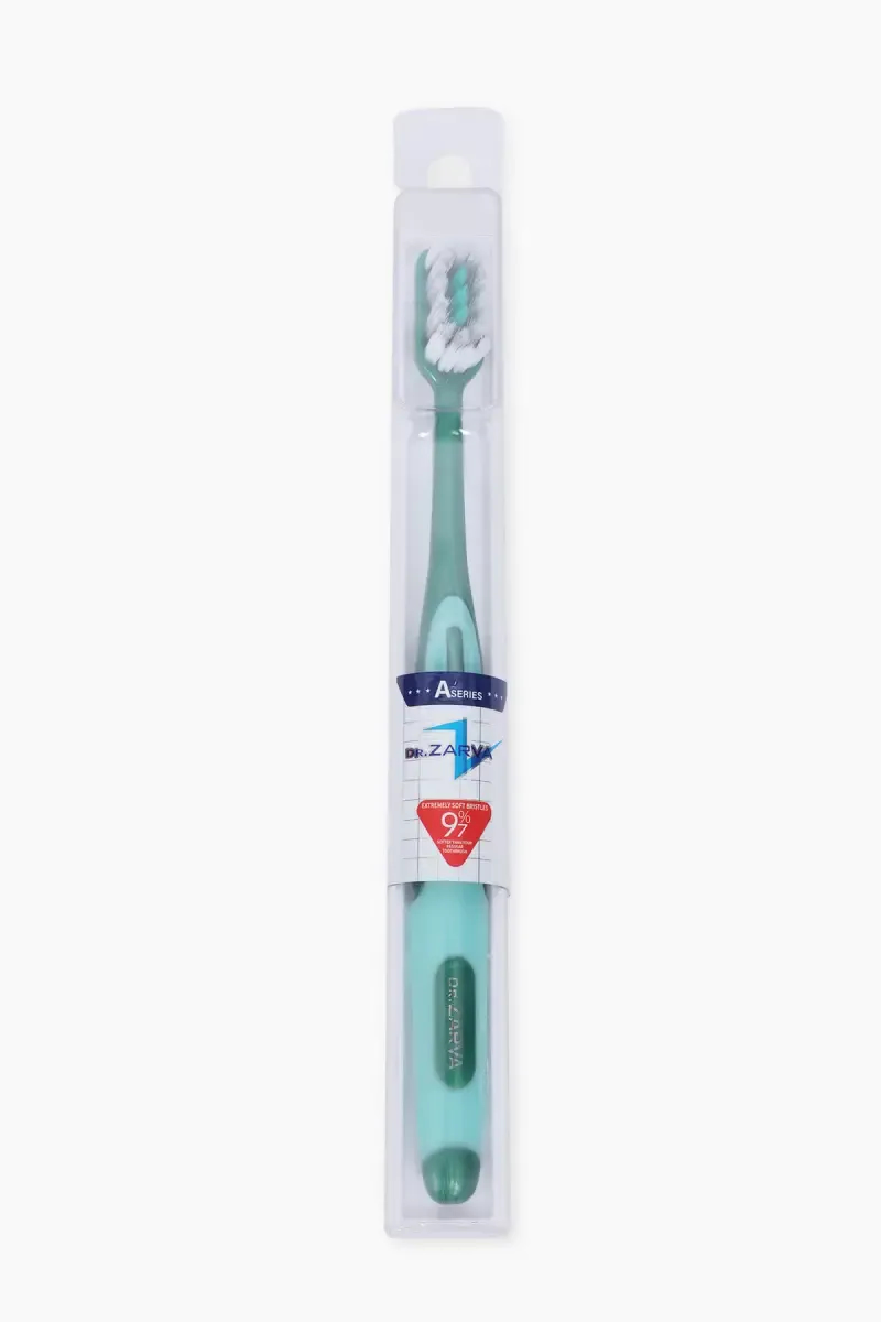 DR.ZARVA A Series Tooth Brush (Green) - Pack of 1