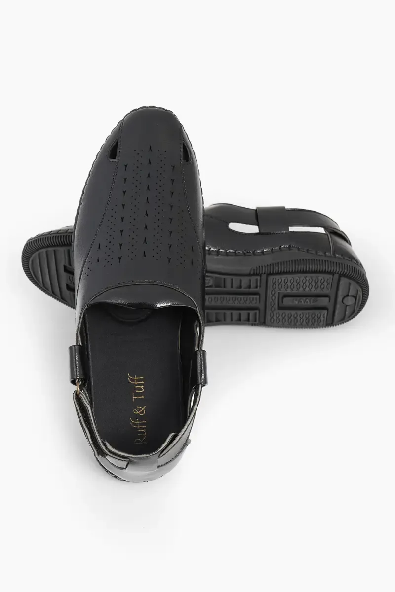 Men's Shoe-Style Sandals with Velcro Closure