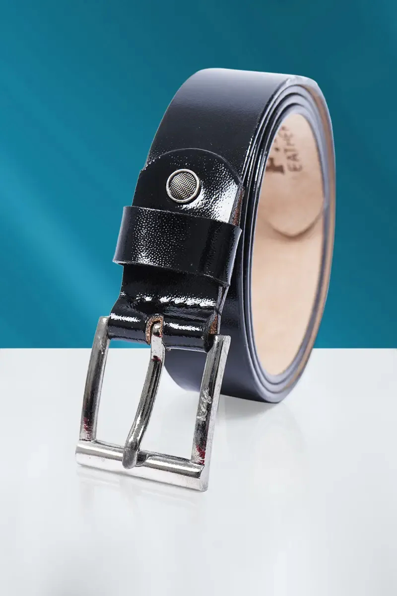 PU Leather Solid Belt for Men