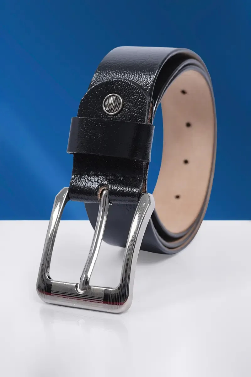 Men's PU Leather Textured Belt