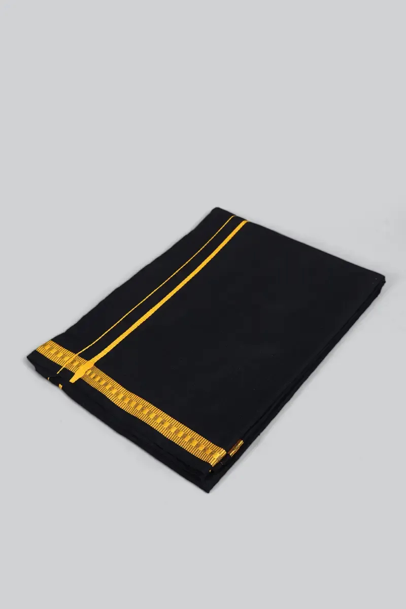 Cotton Solid Devotional Dhoti for Men