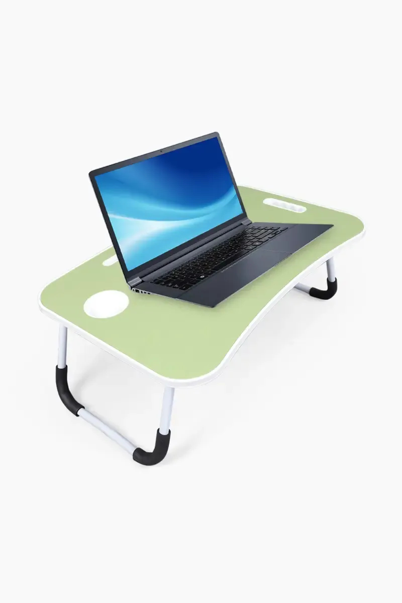 Generic Foldable Laptop Study Table (Green)