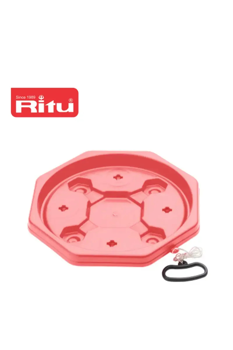 Ritu Plastic Hexa Cylinder Trolley - 32cm