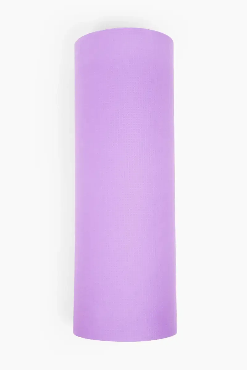 Premium 6mm Reversible Yoga Mat with Anti-Tear Design, Dual Color (Purple & Black)