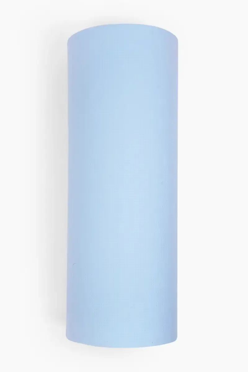 Premium 6mm Reversible Yoga Mat with Anti-Tear Design, Dual Color  (Sky Blue &  Black)