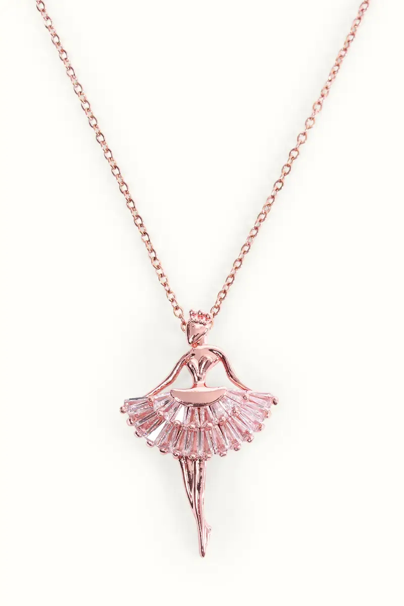 Dancing Girl Pendant Chain for Women