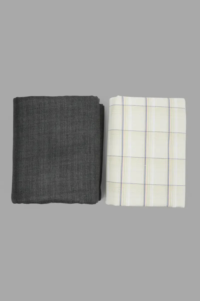 Men's Polycotton Shirt & Trouser Fabric Set