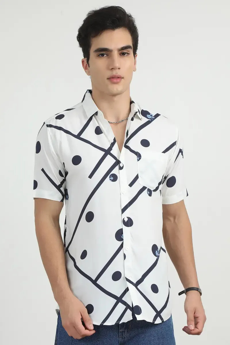 Men's Rayon Slim Fit Shirt