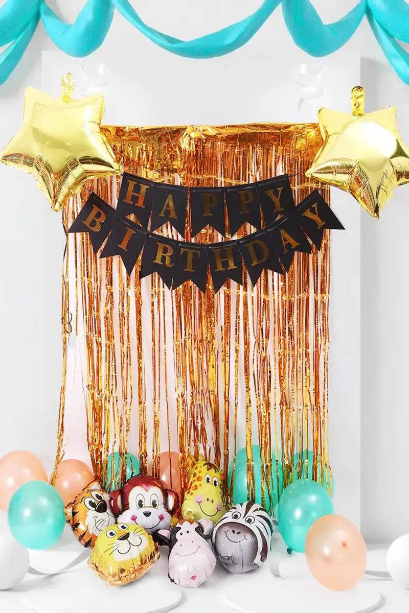 Birthday Party Combo Set - Jungle Theme (28 Pcs)