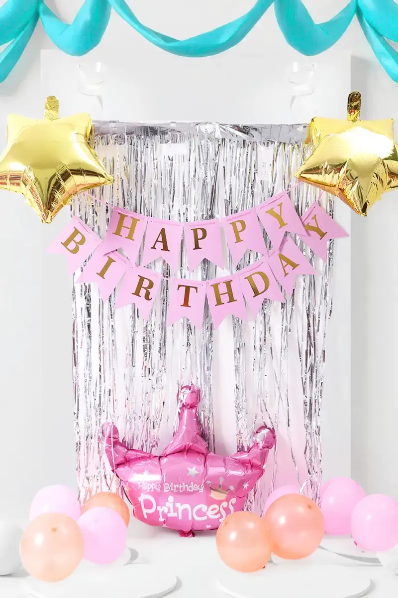 Birthday Party Combo Set - Princess Themed (28 Pcs)