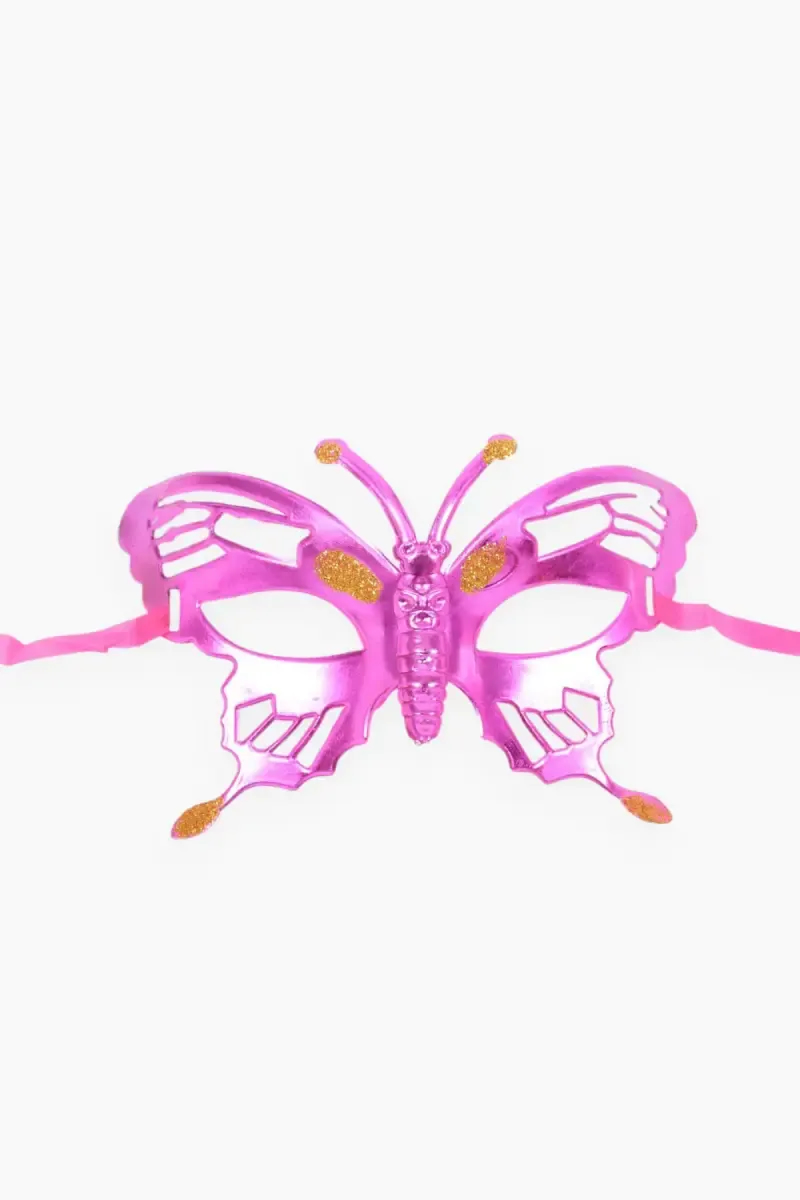Butterfly Eye Mask for Party (Pink)