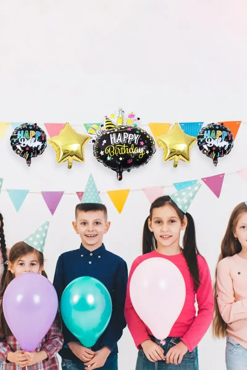 Happy Birthday Ballon Set 