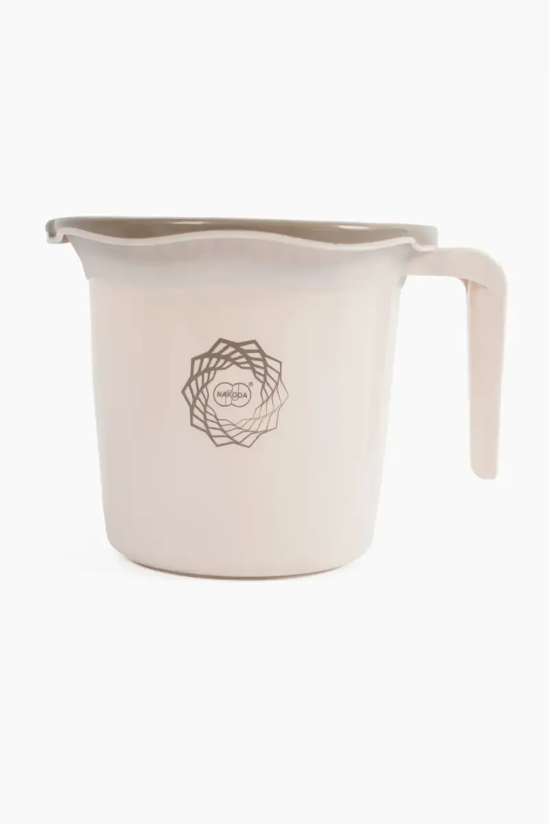 Nakoda Plastic Printed Bathroom Mug - 1000ml