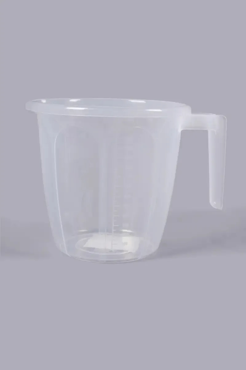 Plastic Transparent Bathroom Mug - 1500ml