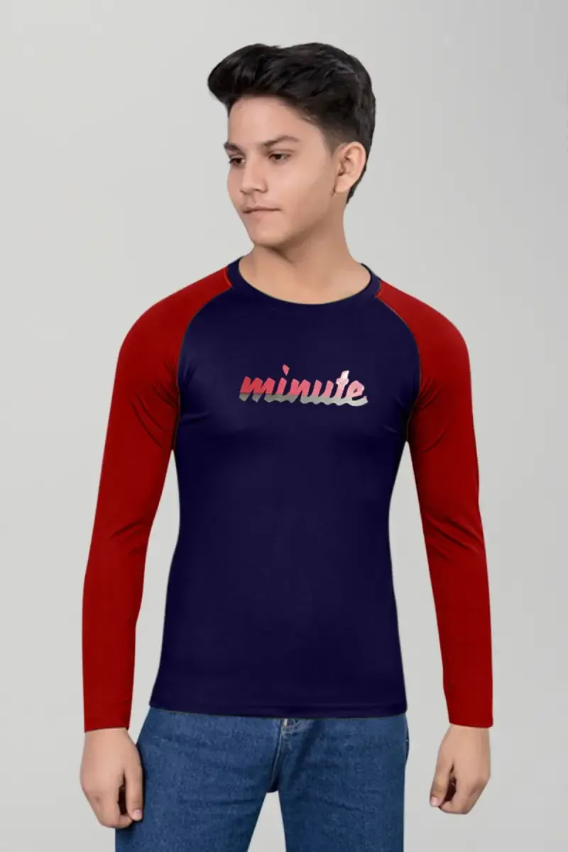 Cotton Printed Casual T-shirt for Boy