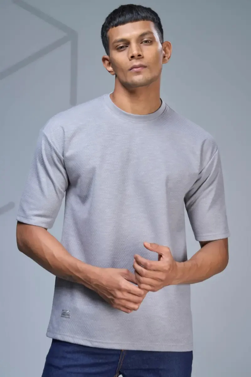 Men's Self Designed Drop Shoulder T-shirt