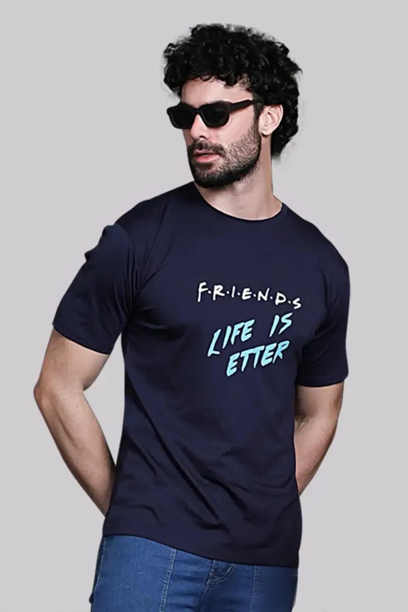 Cotton Hosiery Printed T-shirt for Men