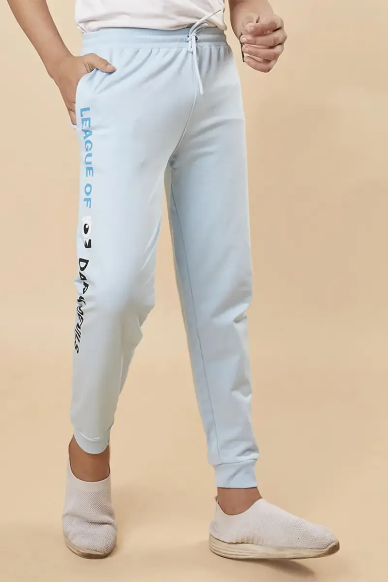 Cotton Printed Joggers for Boys