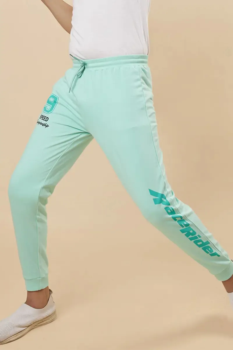 Mid Rise Cotton Joggers for Boys