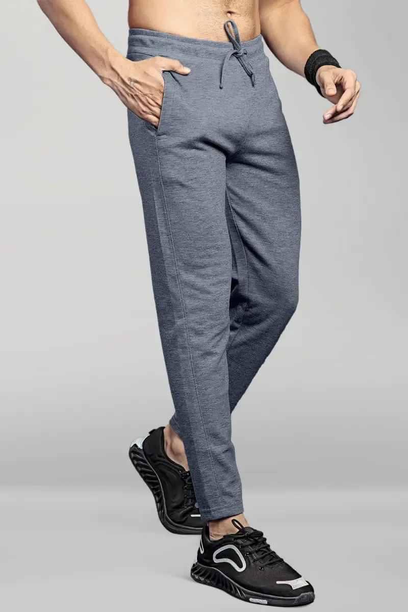 Solid Regular Fit Track Pants for Men