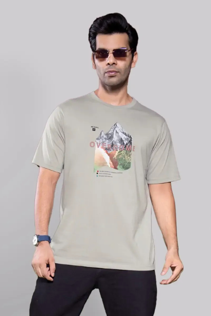 Printed Half Sleeve T-shirt for Men