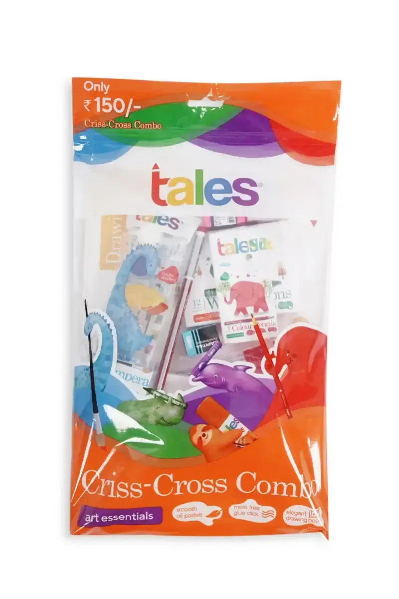 Tales Criss Cross Combo Kit (Multicolor) - Pack of 1