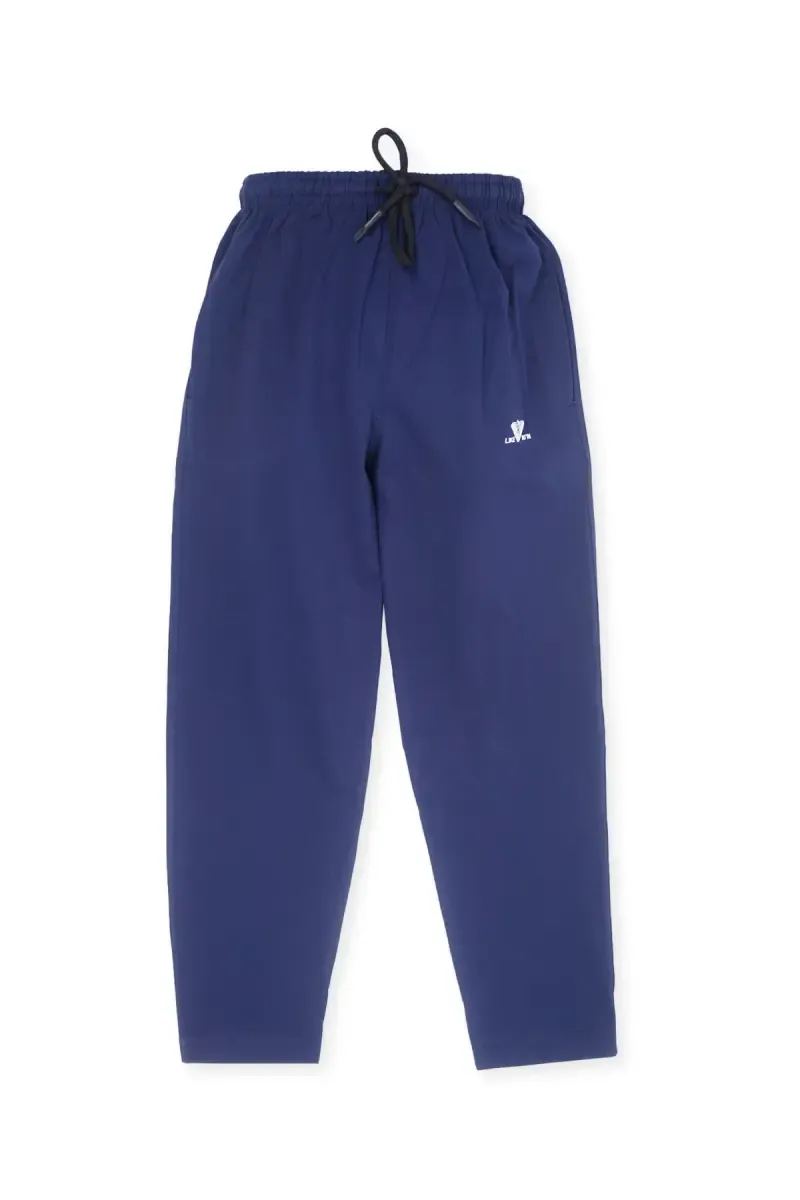 Cotton Solid Mid Rise Track Pant for Boys