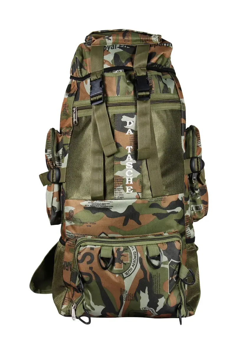 50 L Military Design Camouflage Rucksack