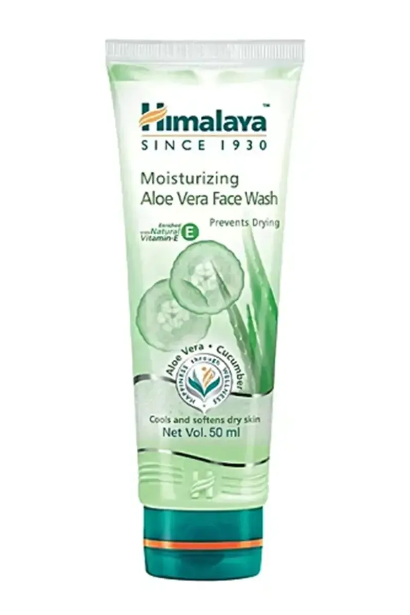 Himalaya Moisturizing Aloe Vera Face Wash -50ml	