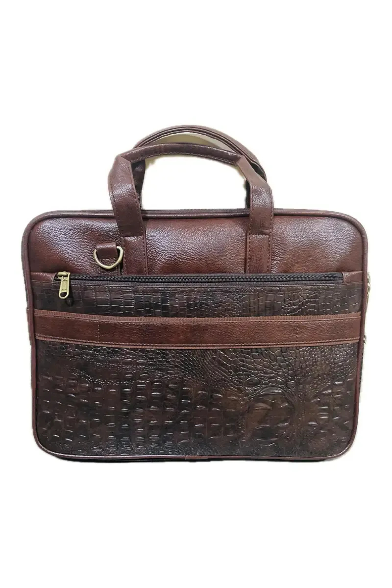 Sleek and Expandable Laptop Bag for Men