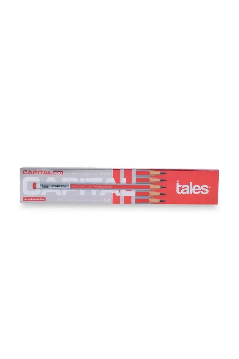 Tales Super Dark Pencils (Capital Pro) - Pack of 10