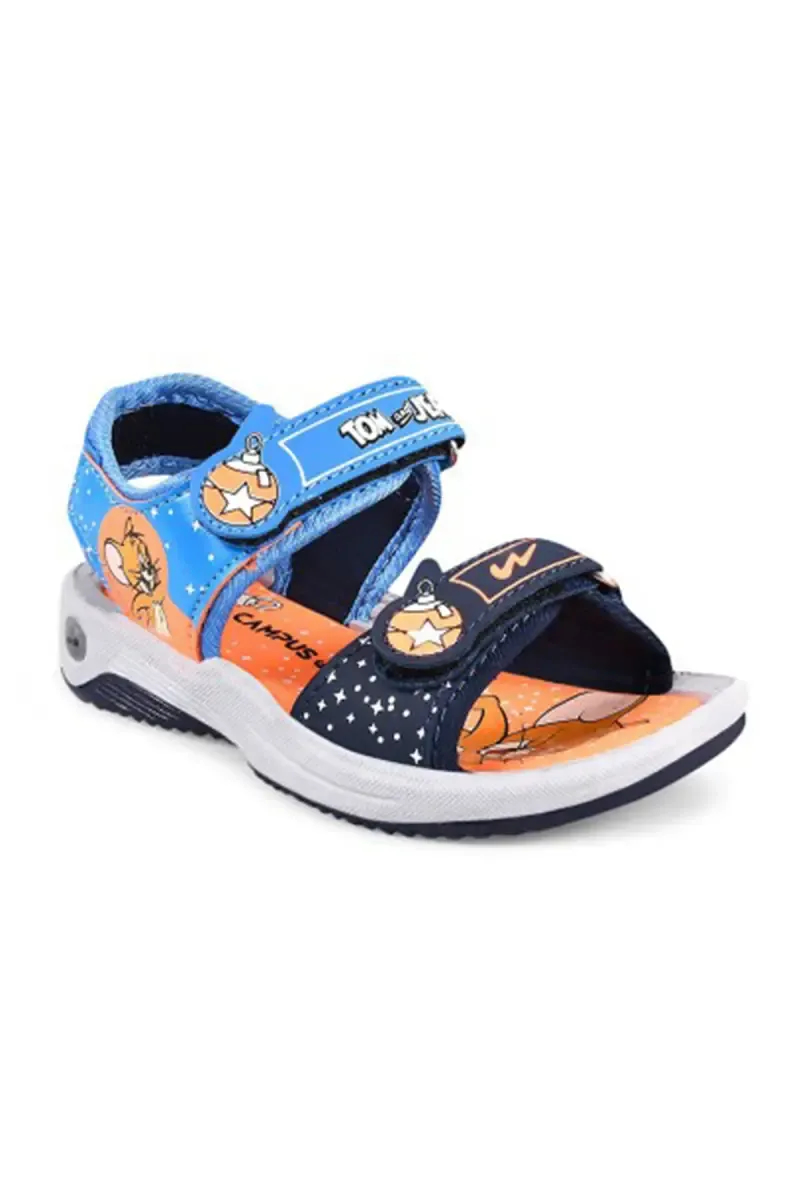Tom & Jerry Printed Velcro Sandals for Kids