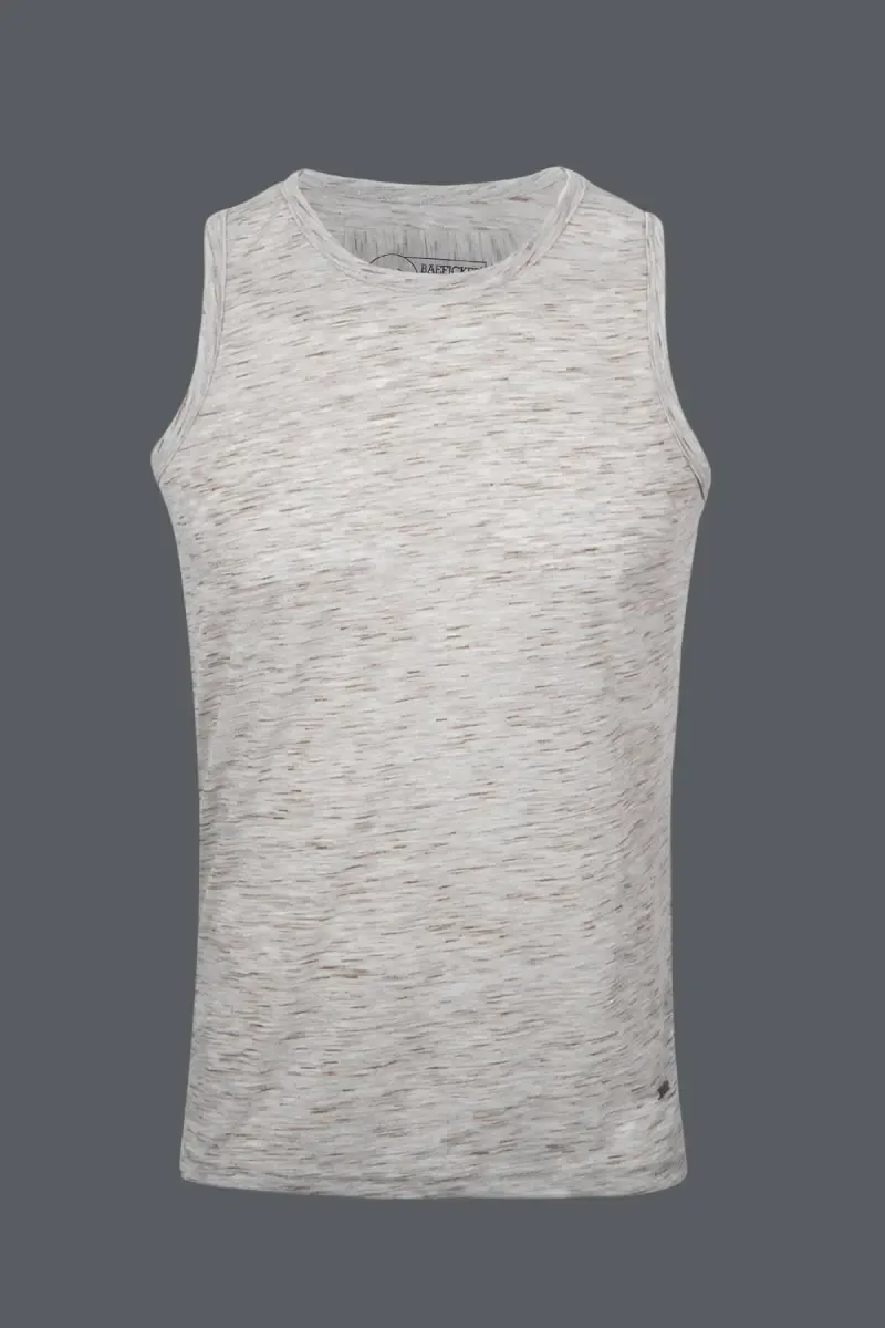 Cotton Solid Tank T-shirt for Men