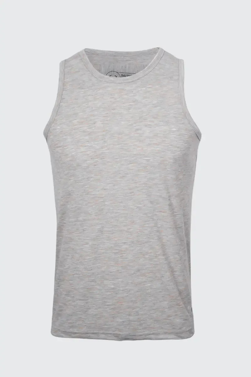 Cotton Solid Tank T-shirt for Men