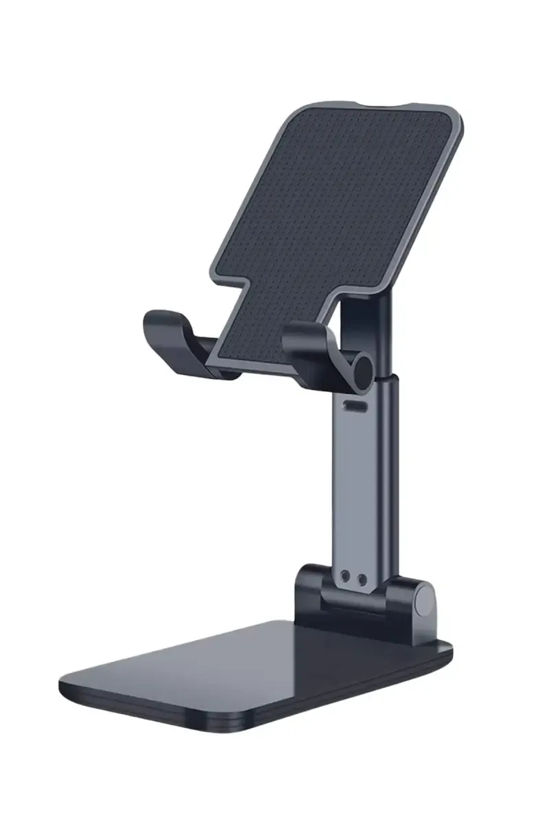 Plastic Table Mount Desktop Mobile Holder with Adjustable and Foldable Features (Assorted)