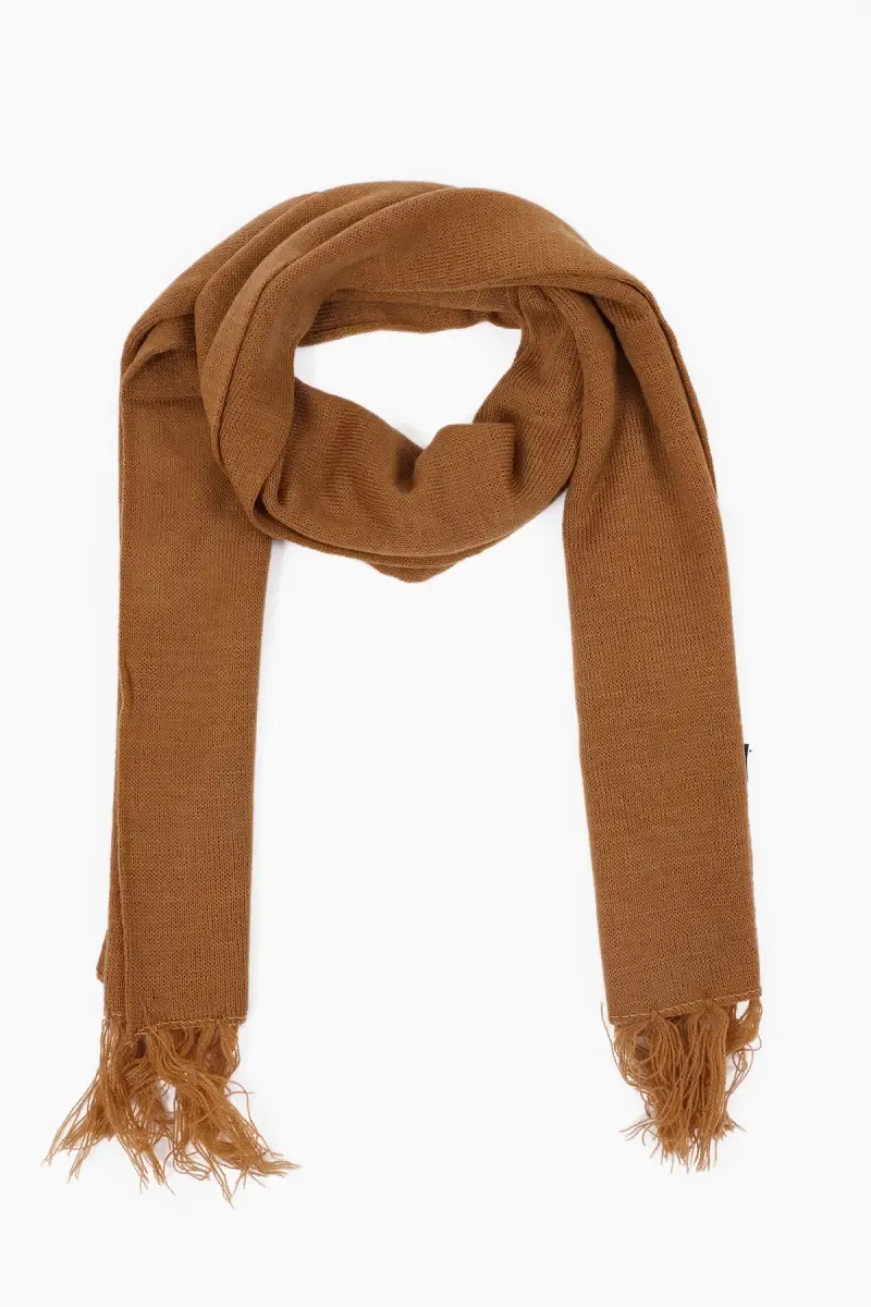 Solid Wool Scarf for Men and Women