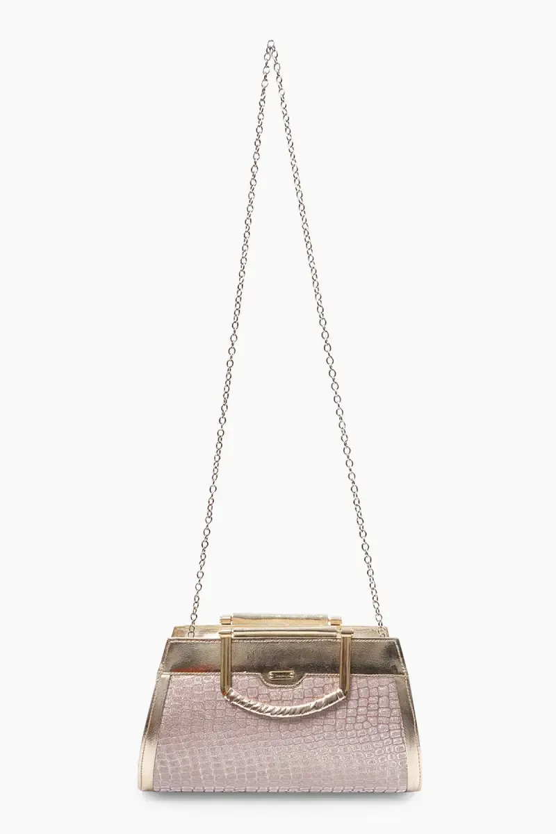 Premium Party Wear Handheld Bag with Detachable Strap